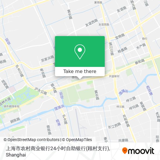 上海市农村商业银行24小时自助银行(顾村支行) map