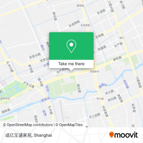 成亿宝盛家苑 map