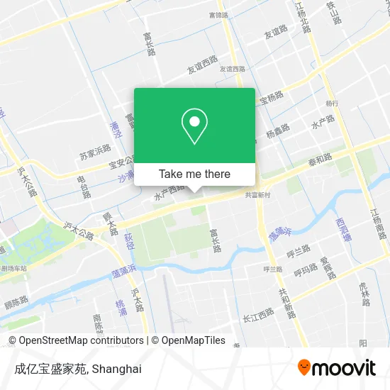 成亿宝盛家苑 map