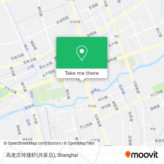 高老庄玲珑轩(共富店) map