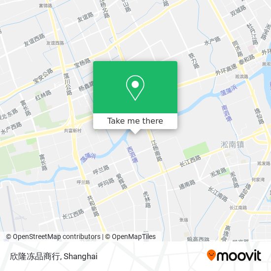 欣隆冻品商行 map