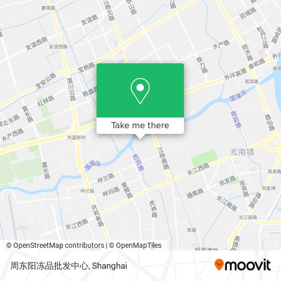 周东阳冻品批发中心 map