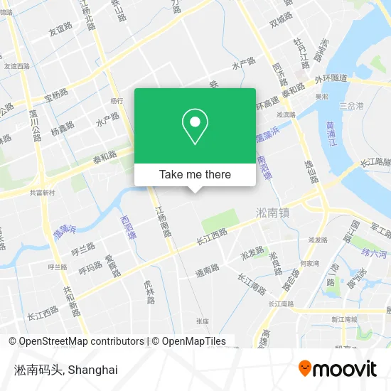 淞南码头 map