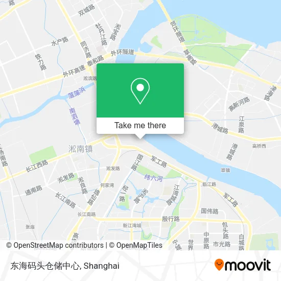 东海码头仓储中心 map