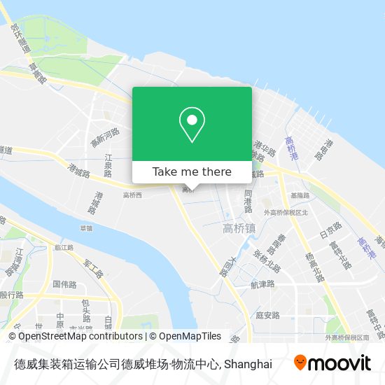 德威集装箱运输公司德威堆场·物流中心 map