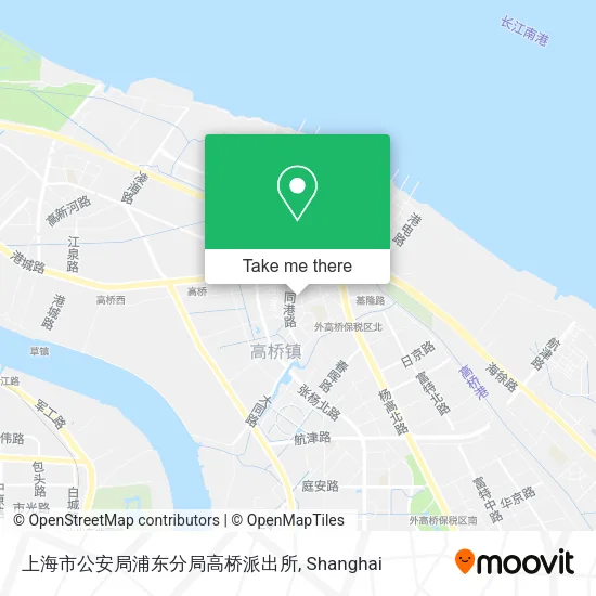 上海市公安局浦东分局高桥派出所 map