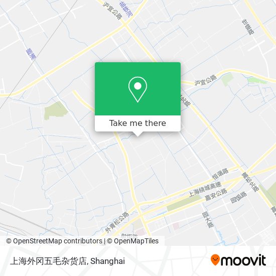 上海外冈五毛杂货店 map