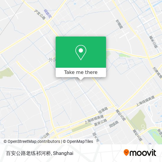 百安公路老练祁河桥 map