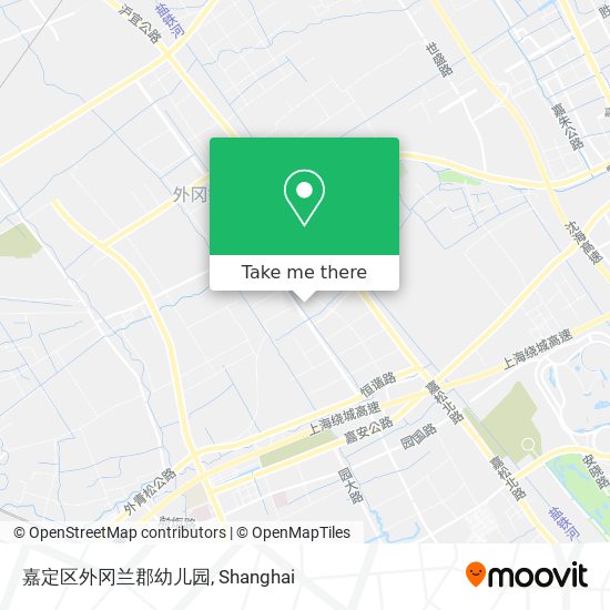 嘉定区外冈兰郡幼儿园 map