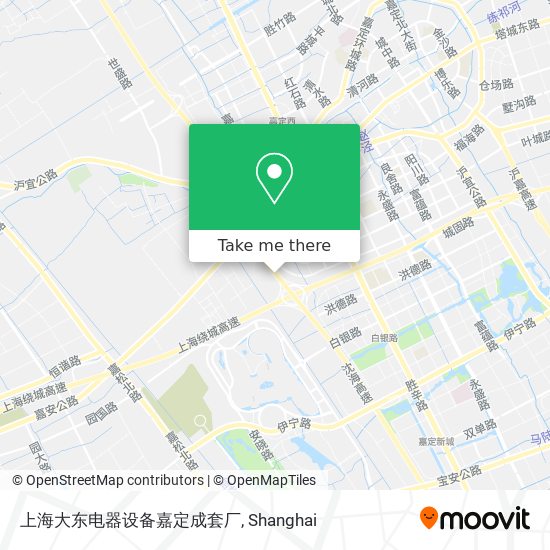 上海大东电器设备嘉定成套厂 map