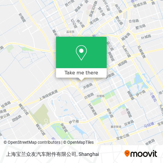 上海宝兰众友汽车附件有限公司 map