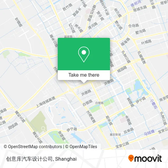 创意库汽车设计公司 map