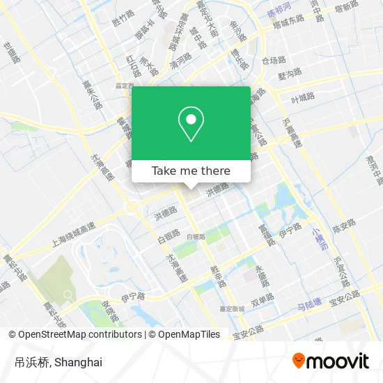 吊浜桥 map