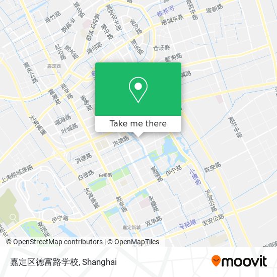 嘉定区德富路学校 map