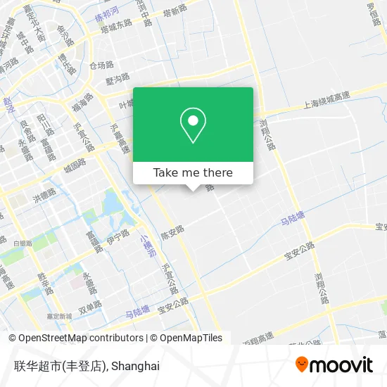 联华超市(丰登店) map
