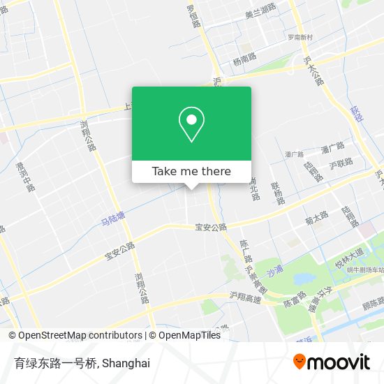 育绿东路一号桥 map