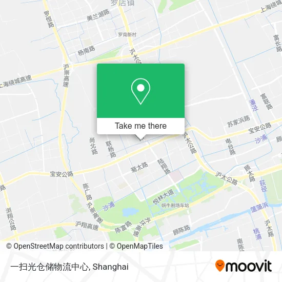 一扫光仓储物流中心 map