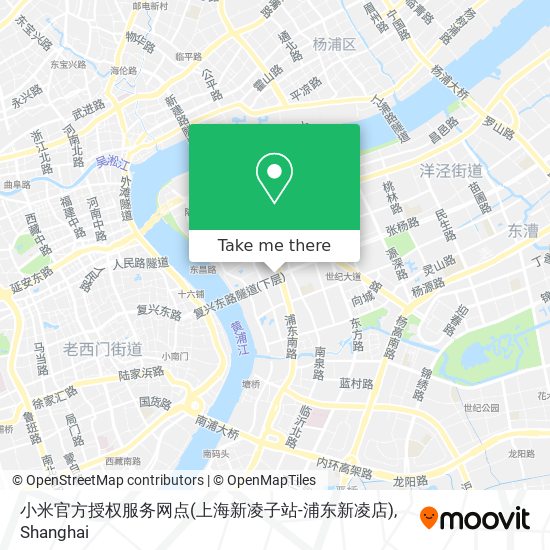 小米官方授权服务网点(上海新凌子站-浦东新凌店) map