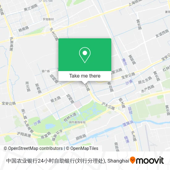 中国农业银行24小时自助银行(刘行分理处) map