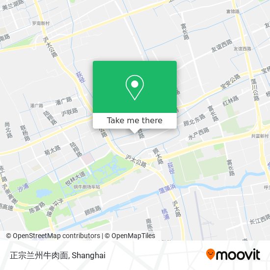 正宗兰州牛肉面 map