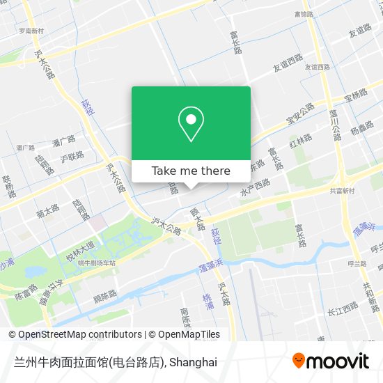 兰州牛肉面拉面馆(电台路店) map