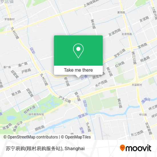 苏宁易购(顾村易购服务站) map