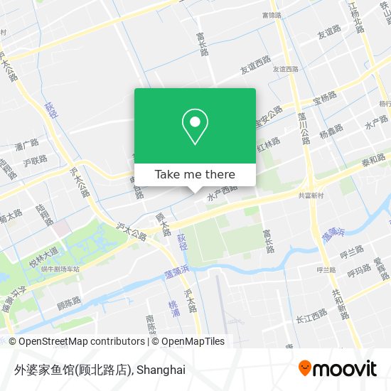 外婆家鱼馆(顾北路店) map