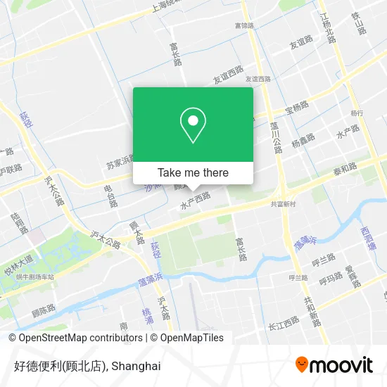 好德便利(顾北店) map