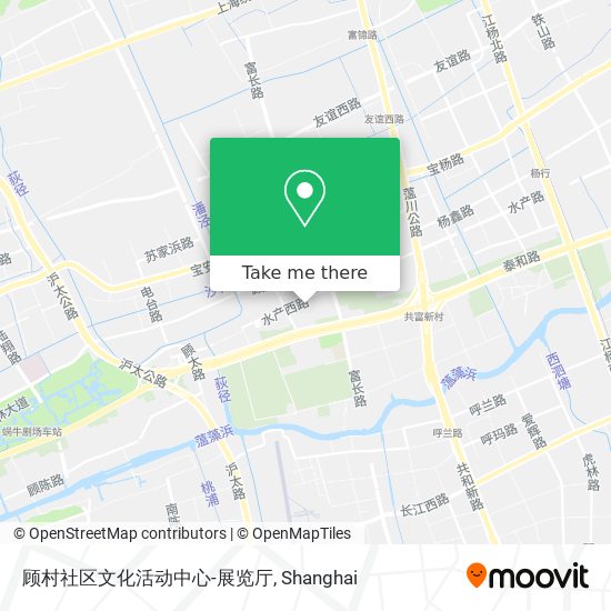 顾村社区文化活动中心-展览厅 map
