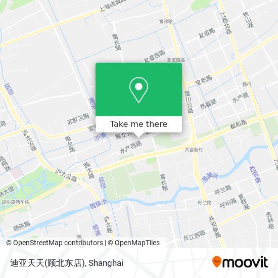 迪亚天天(顾北东店) map