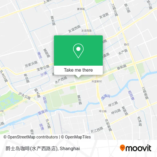 爵士岛咖啡(水产西路店) map