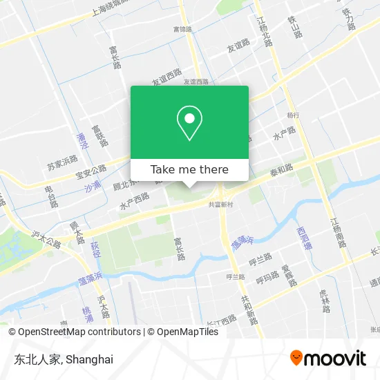 东北人家 map