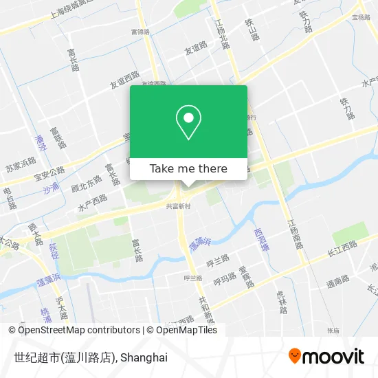 世纪超市(蕰川路店) map