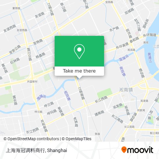 上海海冠调料商行 map
