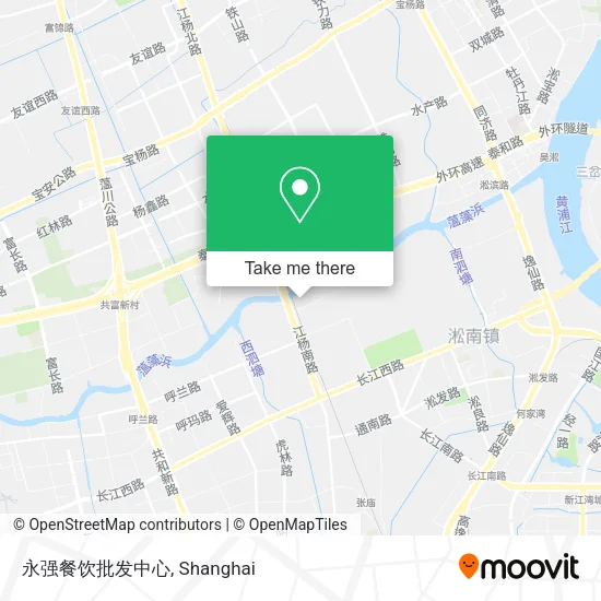 永强餐饮批发中心 map