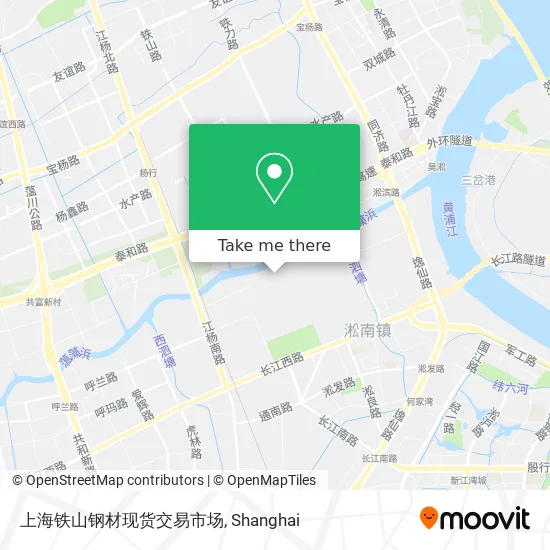 上海铁山钢材现货交易市场 map