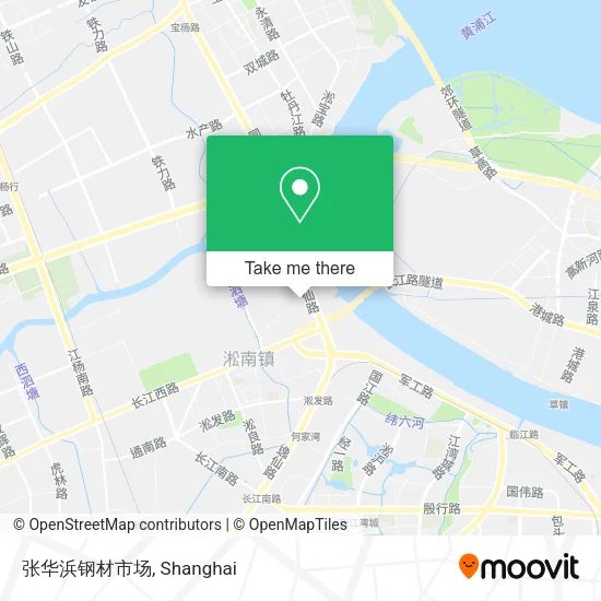 张华浜钢材市场 map