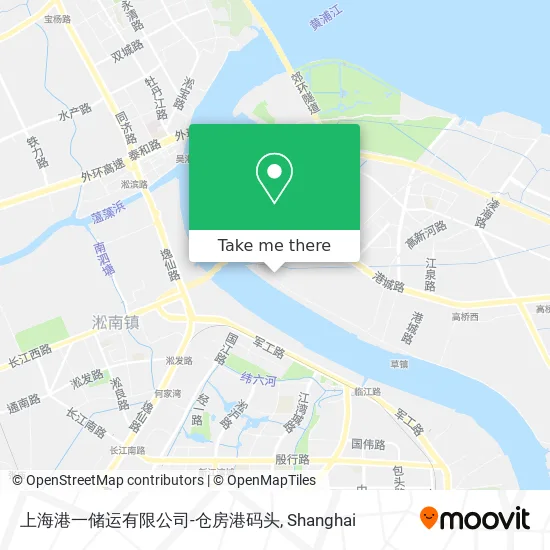 上海港一储运有限公司-仓房港码头 map