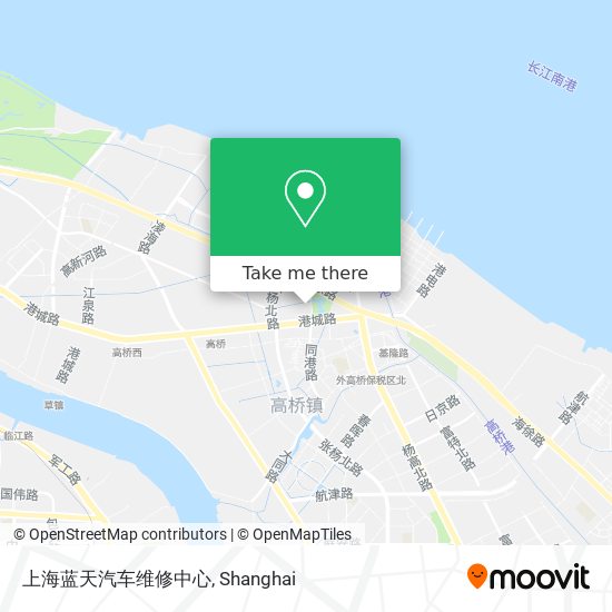 上海蓝天汽车维修中心 map