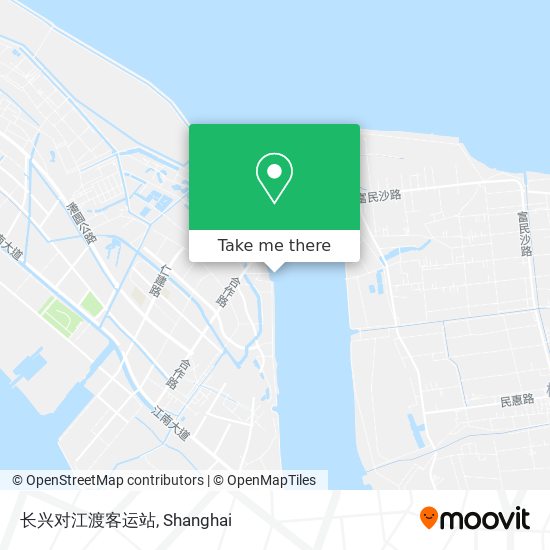 长兴对江渡客运站 map
