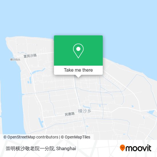 崇明横沙敬老院一分院 map