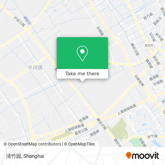 清竹园 map