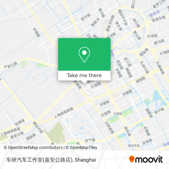 车研汽车工作室(嘉安公路店) map