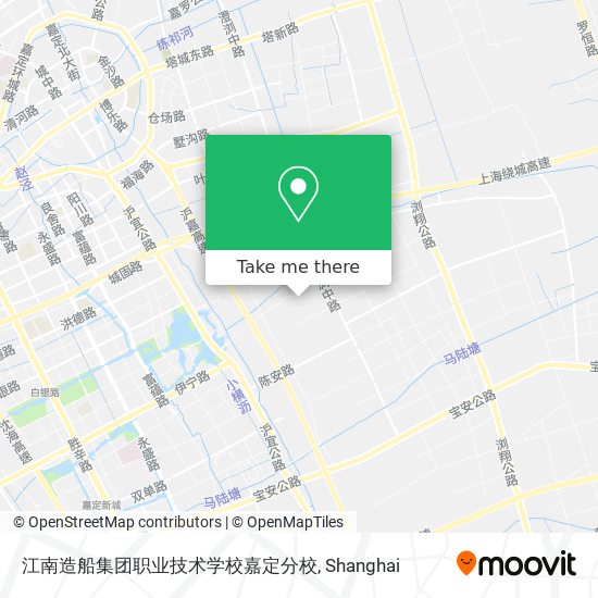 江南造船集团职业技术学校嘉定分校 map