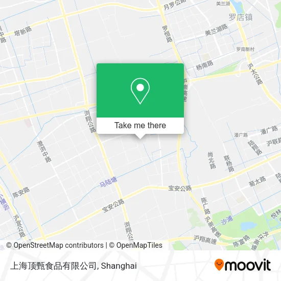 上海顶甄食品有限公司 map
