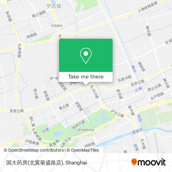 国大药房(北翼菊盛路店) map