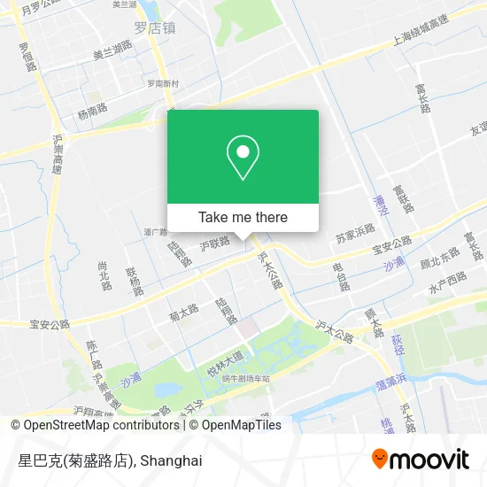 星巴克(菊盛路店) map
