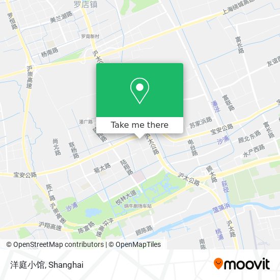 洋庭小馆 map