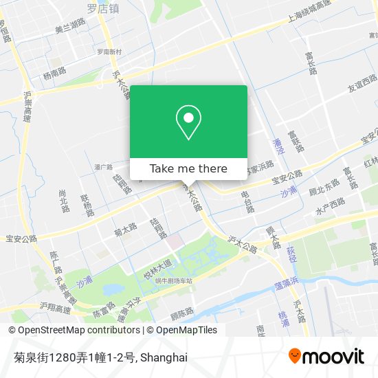 菊泉街1280弄1幢1-2号 map