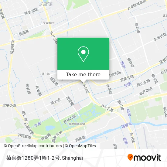菊泉街1280弄1幢1-2号 map